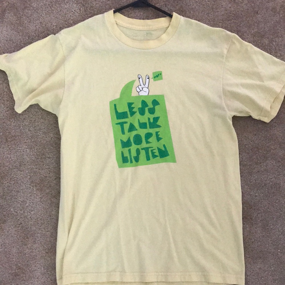 Threadless “Less Talk, More Listen” T-shirt